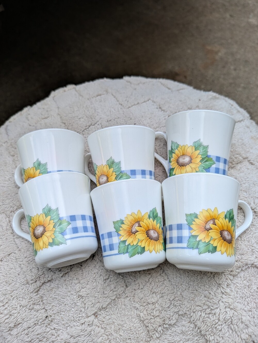 Corning Corelle Sunsations Coffee Mugs Set Of 6